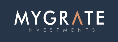 Mygrate Logo White
